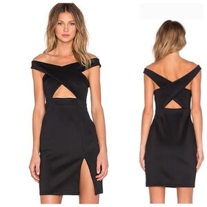 NBD x Revolve Criss Cross Midi Dress NWT Size M